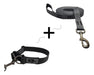 Adjustable K9 Dog Trainers Collar + 5M Leash Set for Dogs 49