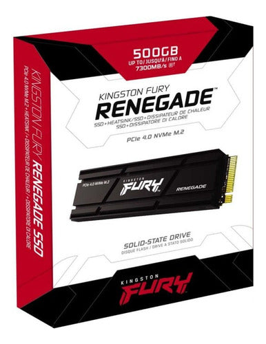 Kingston Fury Renegade Solid State Drive 1TB for PS5 0