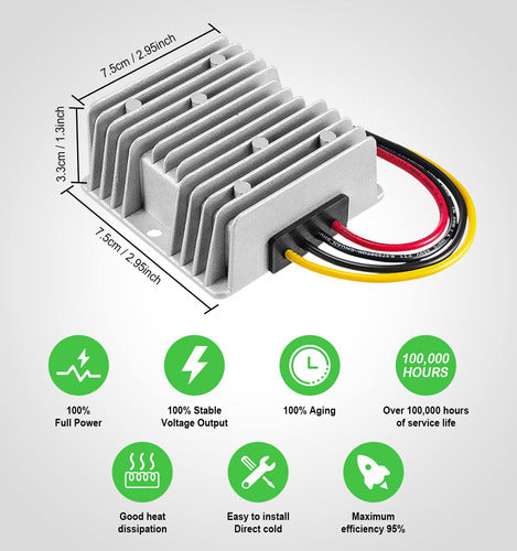 Convertidor Regulador De 48v A 12v 20a 240w Cc 1