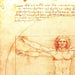 Beautiful Vitruvian Man Poster - Da Vinci - 120x85 New 4