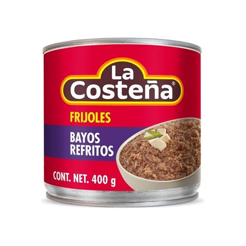 La Costeña Refried Bay Beans 400g - Tienda Deli 0