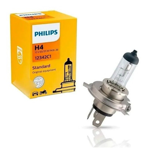 Philips H4 Original 12V 60/55W Ideal Ecosport 0