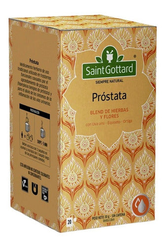 Saint Gottard Prostate Herbal Tea - 6 Units 1