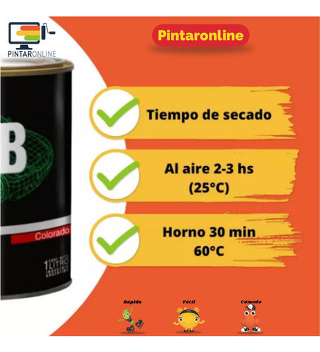 Colorín Antioxido Universal Automotor X 0,9 L 1