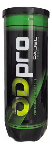 ODpro Extra Duty Felt Padel Balls Tube (x3) 0