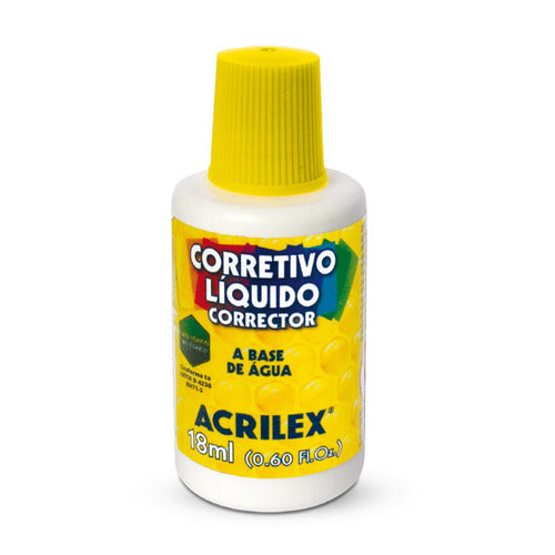 Corrector Acrilex Fluido - Mosca 0