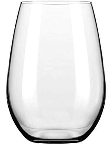 Libbey Signature Kentfield White Wine Glasses without Stem, Set of 4 2