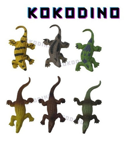 Kokodino Mini Crocodiles 12 Pack Toy Souvenir Model Animal Reptile 0