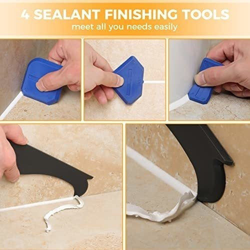 Saker Tools Caulking Tools, Remover Scraper for Bathroom Kitchen 2