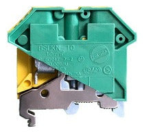 Grounding Terminal Block for 10mm² Conductor x10 1