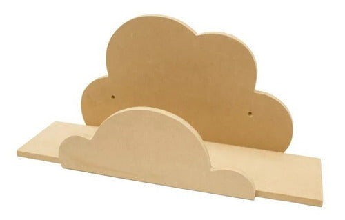 Puntitos Carpintería Cloud Shelf 50x10x30 Kids Bedroom Decoration MDF 0