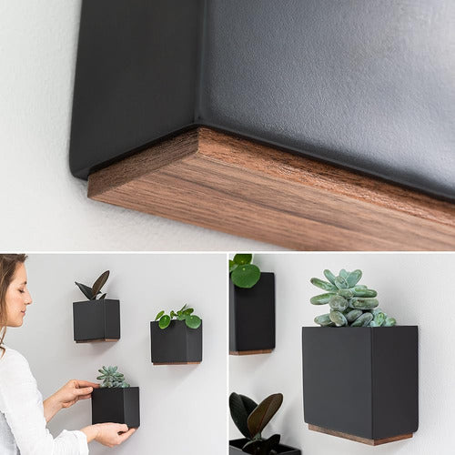 Kazai. Jardineras De Pared -Alma- | 3 Macetas Colgantes Modernas 2