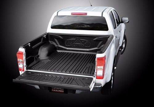 Maxliner Black Bed Cover for Nissan Navara Double Cab 2010 1