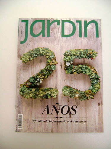 Revista Jardin 102 Especial 25 Años Suculenta Herbacea Boedo 0