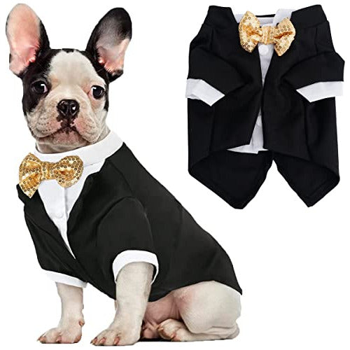 Ropa Perro Formal Esmoquin Fiestas Perro Pequeño Mediano 0