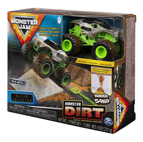 Monster Jam - Mosca Ramp and Kinetic Sand Set 2