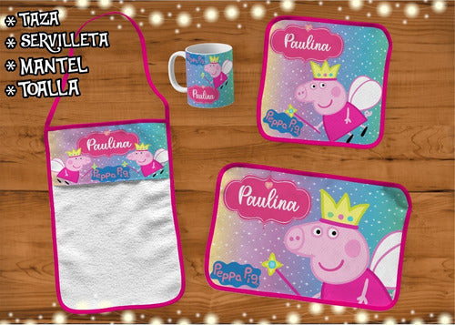 Peppa Pig Garden Set without Mug + Sippy Cup 6