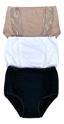 Special Cotton Panties with Lace Art 2166 0