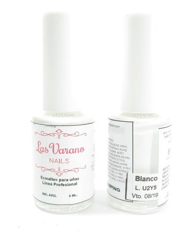 Lefemme White Stamping Nail Polish for Nail Decoration 0