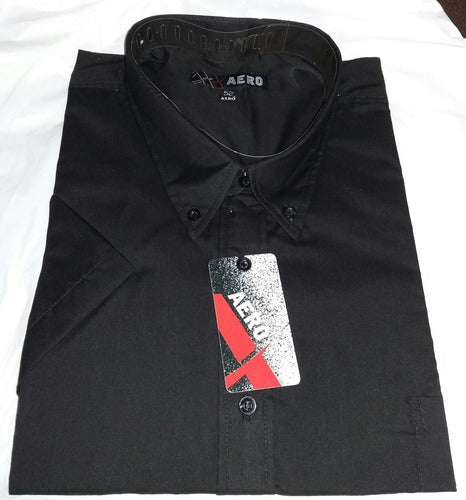 Short-Sleeve Shirt with Pocket - Sizes 56 to 60 - Aero 2