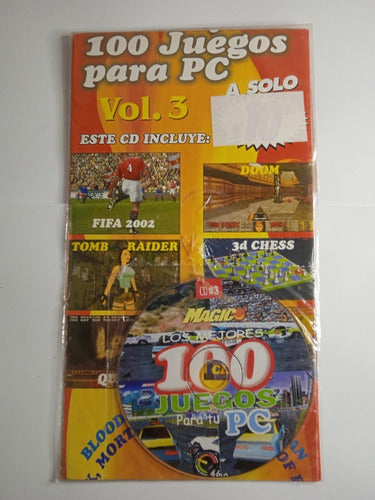 100 Juegos Para Pc Volumen 3 Cd Original 0