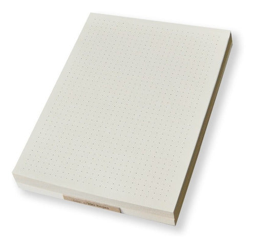 2M EcoResma A5 Dotted Recycled Paper Pack 0