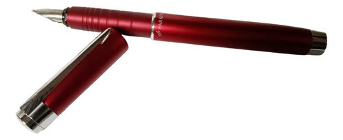 Parker Espirit Matte Boudoir Red Fountain Pen 1