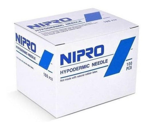 Agujas Descartables Nipro 18g X 1 1/2 De 100 Unidades 0