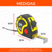 Price Mania 3 Mts Professional Reinforced Tape Measure 1