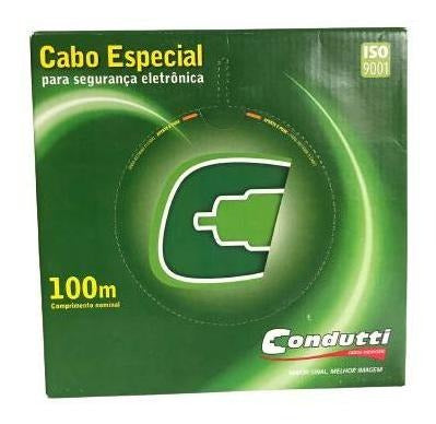 Condutti Cable De Alarma 5 Hilos 100% Cobre Estañado 100mts 0.40mm 0