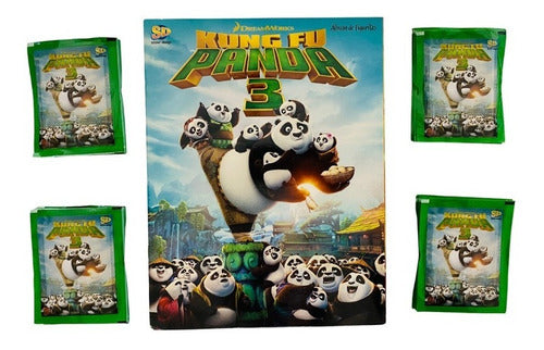 Kung Fu Panda Album - Pack 1 Album + 100 Sticker Packs 0