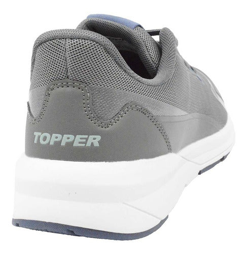 Topper Men's Beck 59387/Gray and Blue Casual Sneaker 1