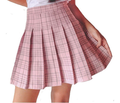 IK Falda Tableada Tennis Skirt Rosa 0