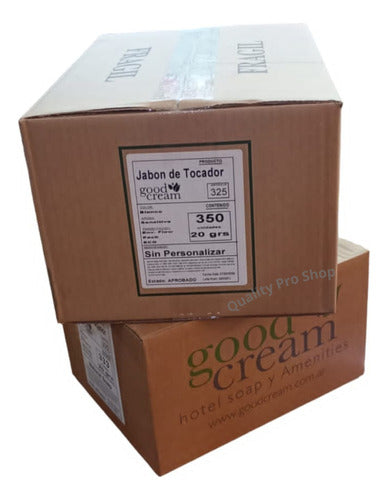 Jabon Hotelero Good Cream Redondo 20 Gramos X 350 Unidades 3