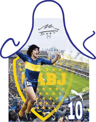 Divertido Diego Maradona Boca Funny Aprons 0