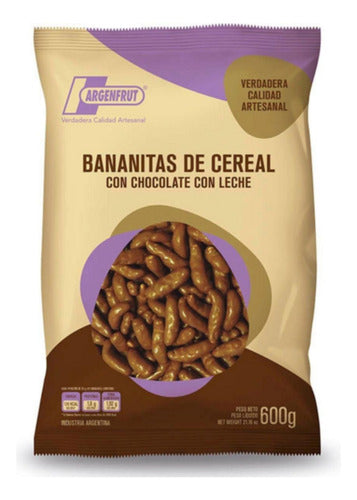 Argenfrut Bananitas Con Chocolate X 600g 1