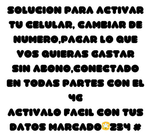 Chip 4g Movi Prepago Para Estar Siempre Conectado Y Controla 3