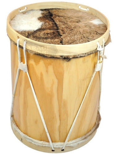 National Bombo Criollo N°7 - New Leather Drum with Warranty 0