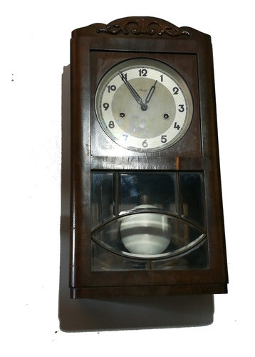 Antiguo Reloj De Pared Kienzle Medio Carrillón 0