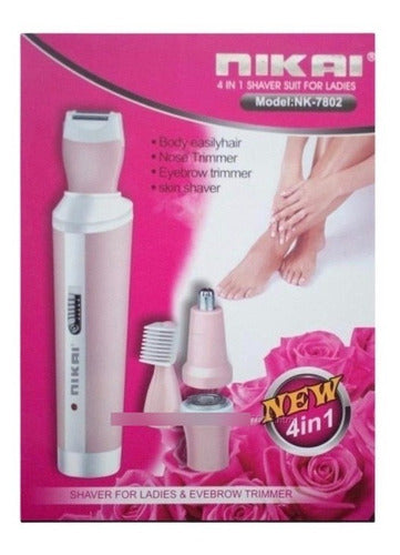 Premium Import Women's Hair Removal Device with Accessories 1