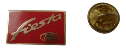 Ford Fiesta Enamel Pin Promotional Badge 0