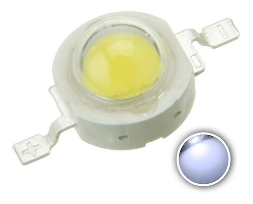 Led High Power 3W Cold White High Brightness with Metal Star PCB 1