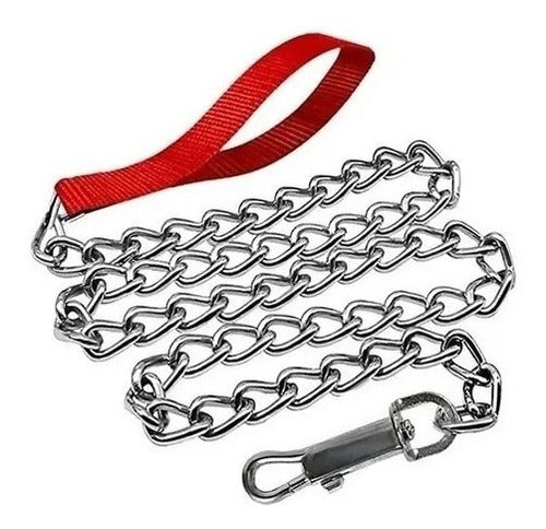 Stainless Steel Dog Chain Leash 1.05m 13137 1