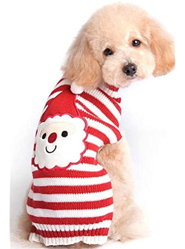 Bobibi Perro Sueter Para Navidad Santa Mascota Gato Inviern 0