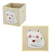 Foldable Animal Toy Storage Basket Organizer 27cm 2