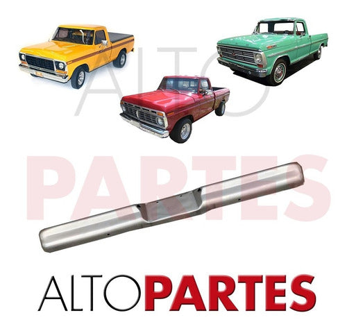 Paragolpe Trasero Ford F100 Sin Cromar 1961 Al 1981 1