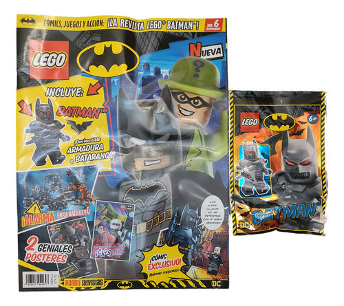 Lego Batman With Armor Magazine + 2 Posters 0