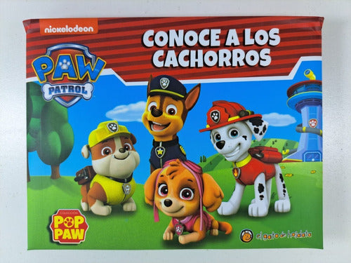 Libro Infantil Pop Up Paw Patrol Conoce A Los Cachorros 1