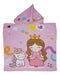 Poncho De Toalla Infantil Princesa + Unicornio 0