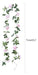 Duovlo Artificial Peony Flower Garland - 2 Pack 1